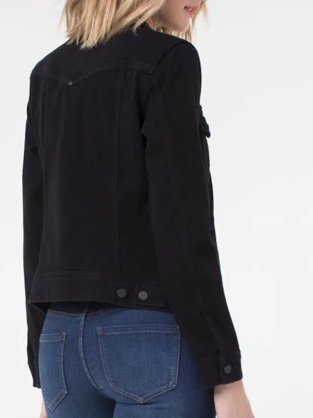 Liverpool Black Jean Jacket - Picture 3 of 7
